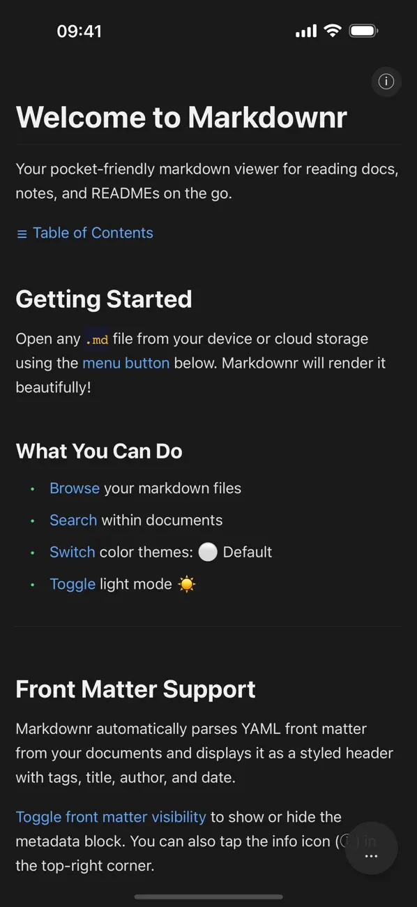 #1. Markdownr (iOS) โดย: Philipp Kursawe