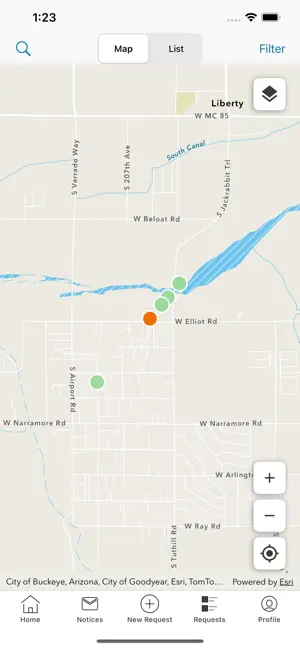 Notify MCDOT screenshot 2