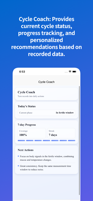 My Fertility Tracker Screenshot 3 of 4