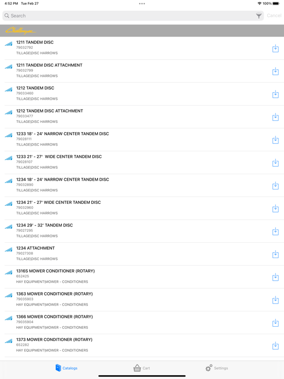 Screenshot #5 pour AGCO Parts Books To Go