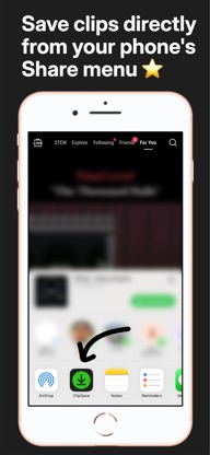 ClipSave – Save Video Clips screenshot 3
