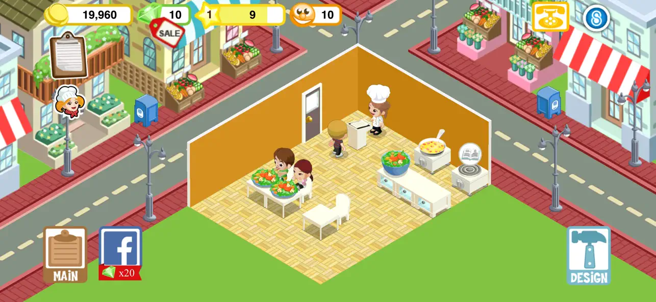 Screenshot #1 pour Restaurant Story