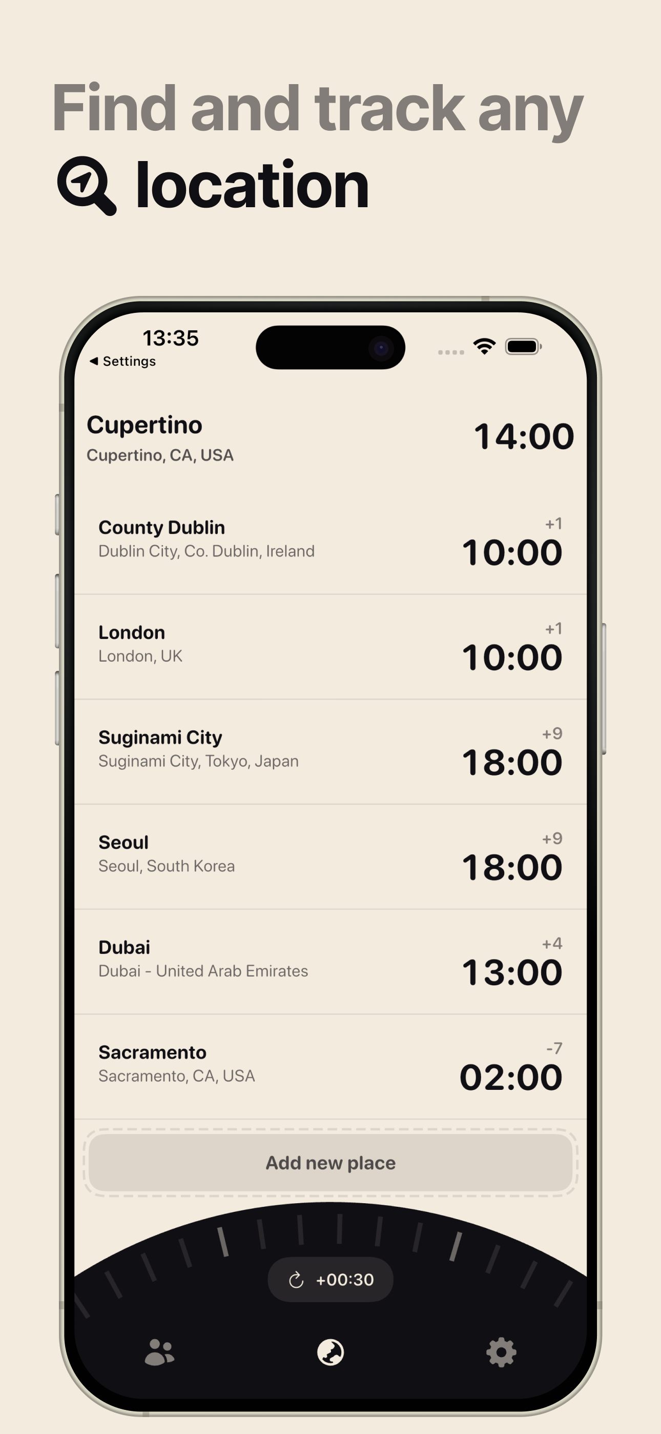 Friendzone: Manage timezones