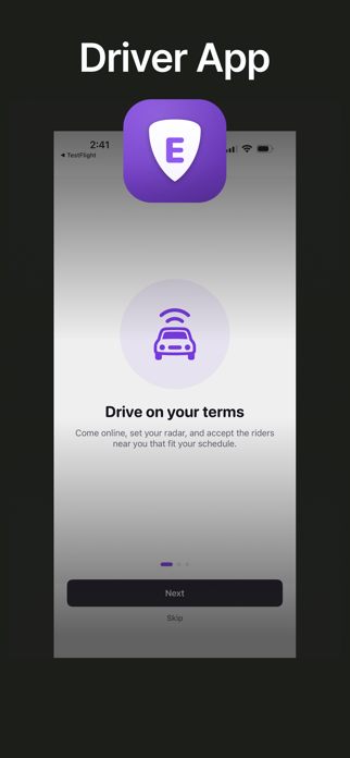Ellani Rideshare Driver Screenshot 1 of 6