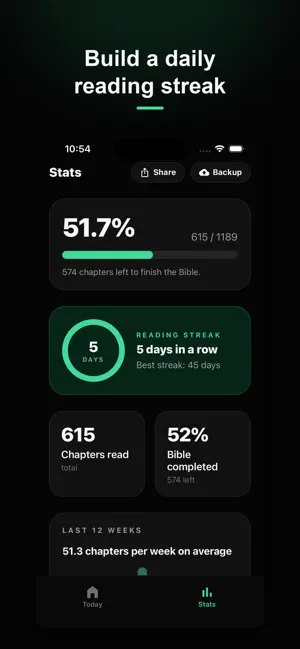 Bible Streak: Progress Tracker screenshot 4