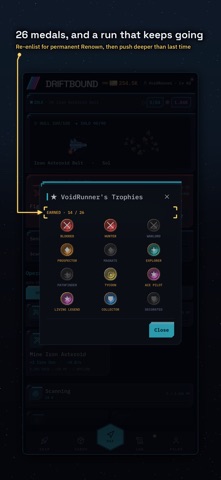 Driftbound: Idle Space RPG Screenshot 10 of 10
