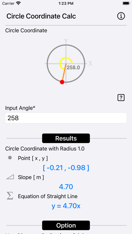 #6. Circle Coordinate Calculator (iOS) 게시자: Heng Jia Liang