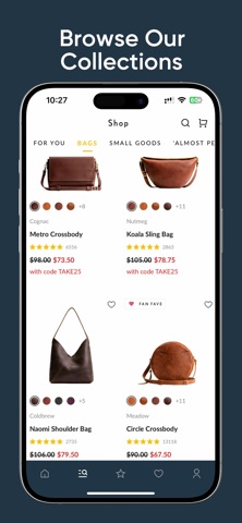 Portland Leather Goods iPhone screenshot