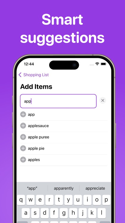 Shared Shopping Grocery List screenshot-5