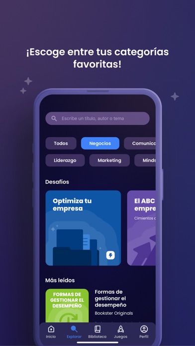 Bookster: Books in 15 Minutes Screenshot