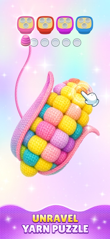 Yarn Sort 3D: Jam Puzzle screenshot 2