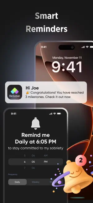 BeSober Bad Habit Quit Tracker screenshot 3