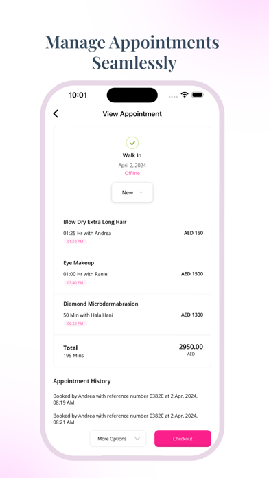 eBeauty Solutions Screenshot