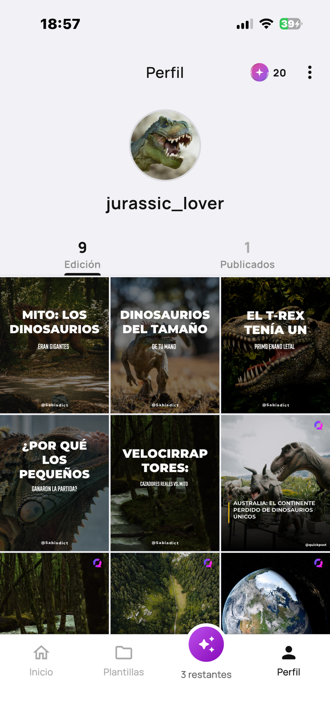 QuickPost - Contenido con IA