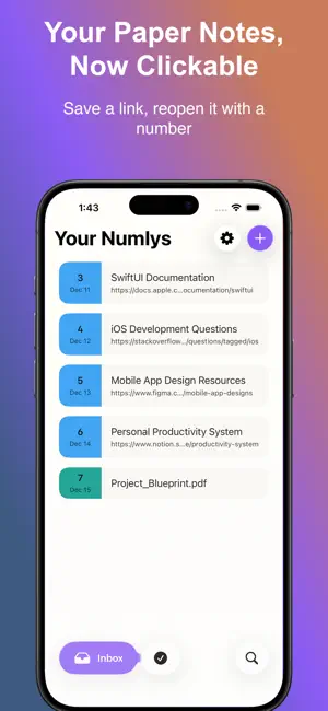 Paper Planner Sidekick - Numly screenshot 1
