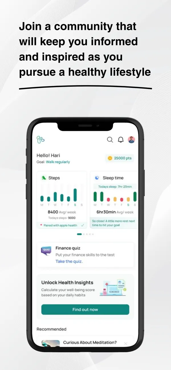 Screenshot #3 pour furo.fit: Wellbeing Community