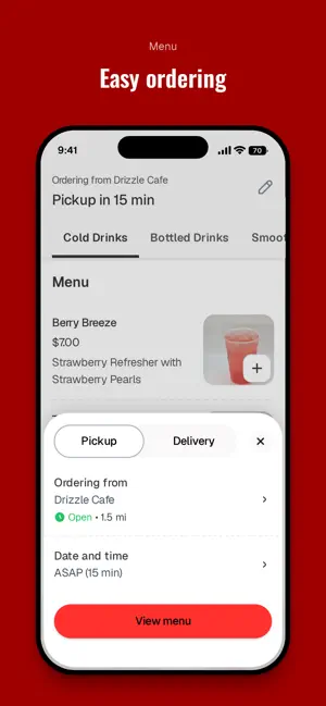Drizzle Cafe screenshot 3