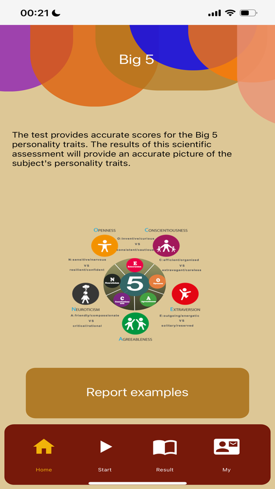 #1. Big Five Personality test (iOS) 由: Shanghai Aiwa Information Technology Co., Ltd.