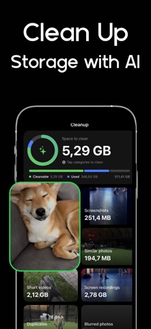 CleanUp AI: Storage Cleaner iPhone screenshot