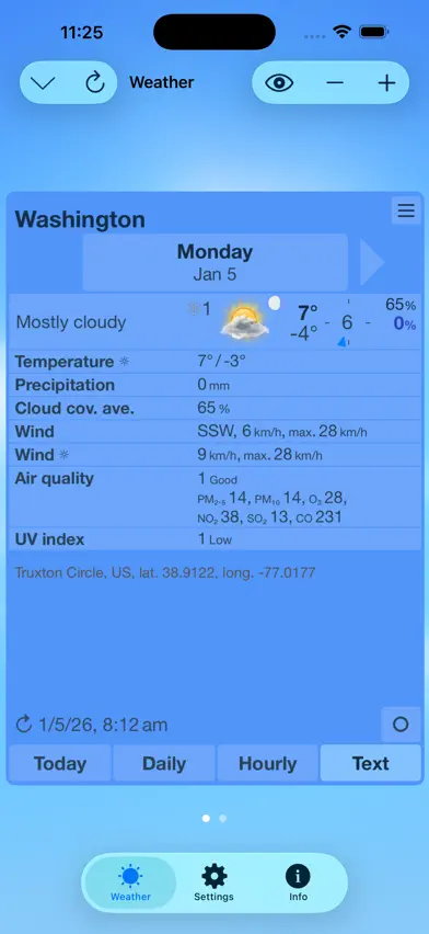 ClassicWeather HD screenshot 5