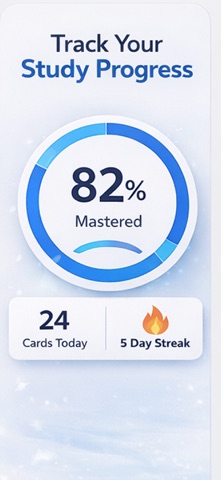 Flashcards AI – Smart Study iPhone screenshot