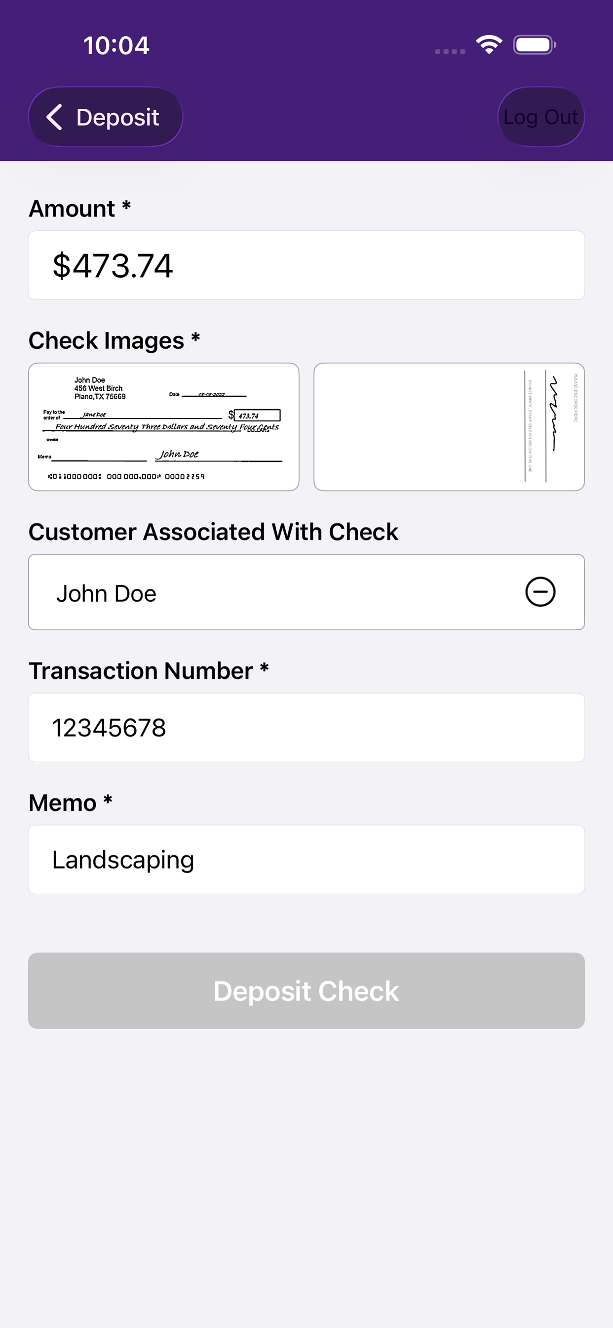 CFCU Business Mobile Deposit