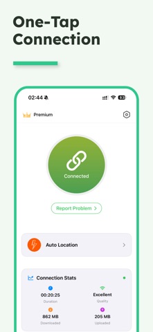 Vine VPN – Fast Open Tunnel iPhone screenshot