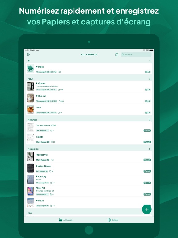 Screenshot #4 pour Journal Mate