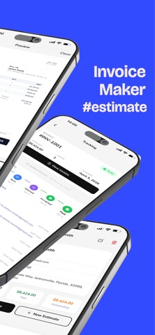 The Invoice Maker Free iPhone screenshot