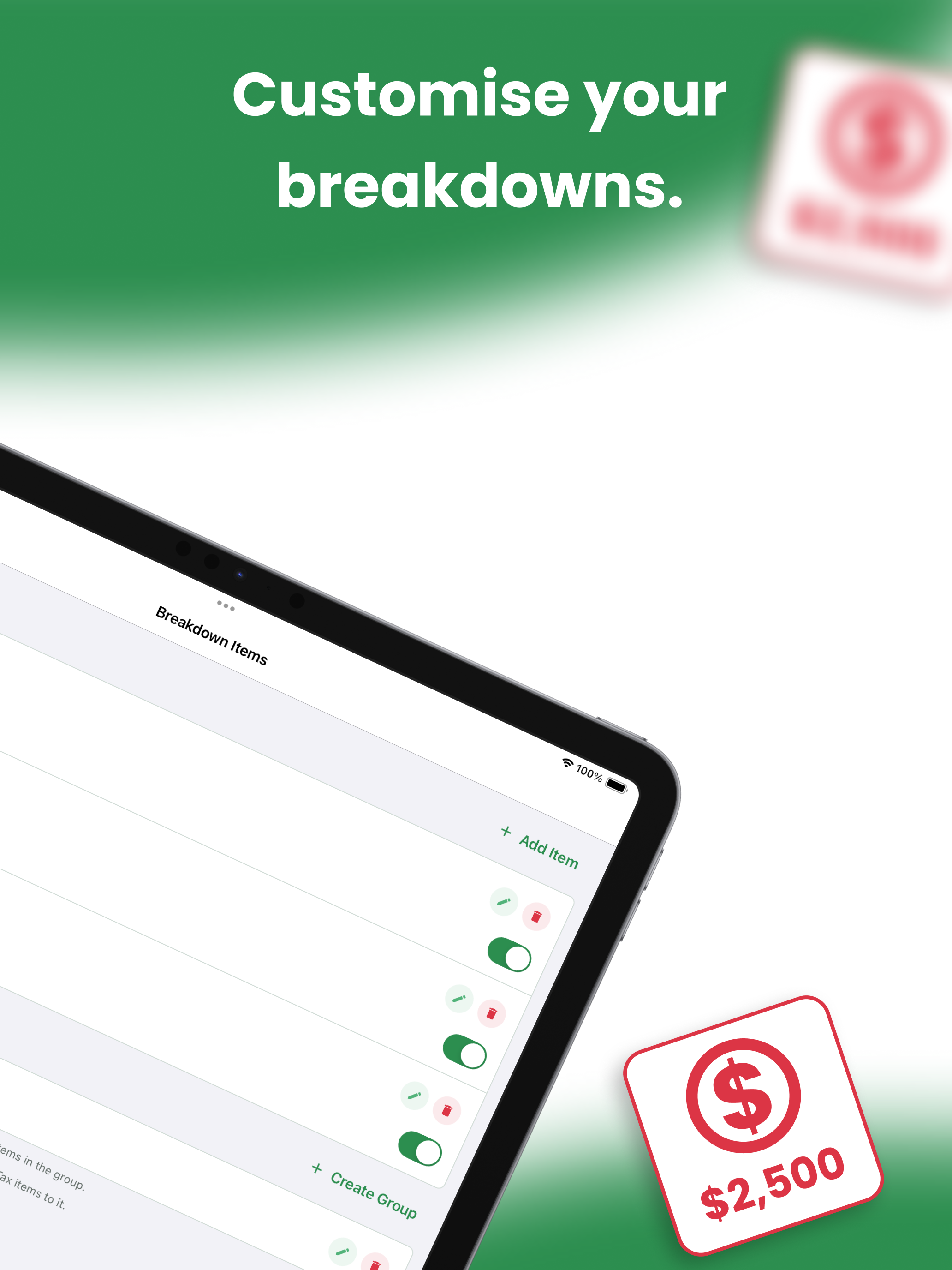 Sole Trader Invoice Split Tool