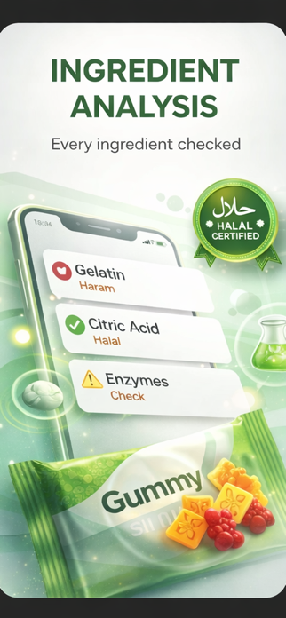 Halal AI: Smart Scanner Screenshot 2 of 3