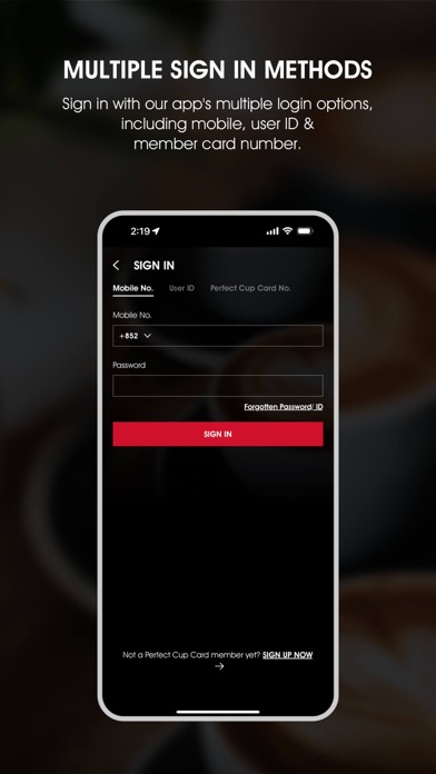 Pacific Coffee Hong Kong Screenshot