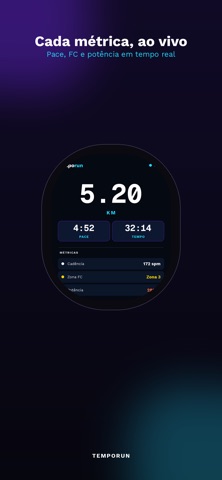 TempoRun Watch screenshot