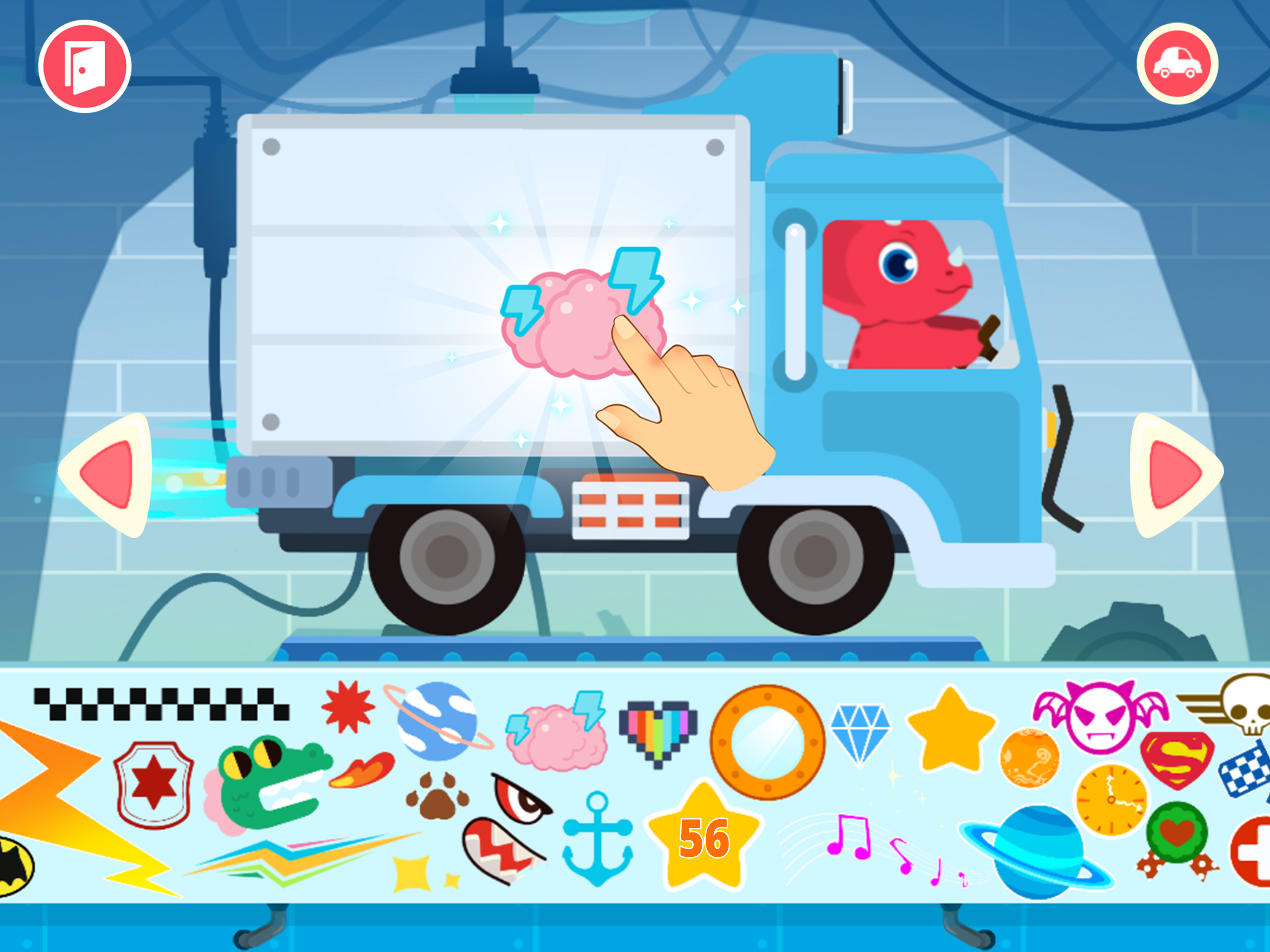 Dinosaur Car games for kids screenshot 17