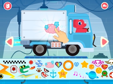 Dinosaur Car games for kids iPad screenshot