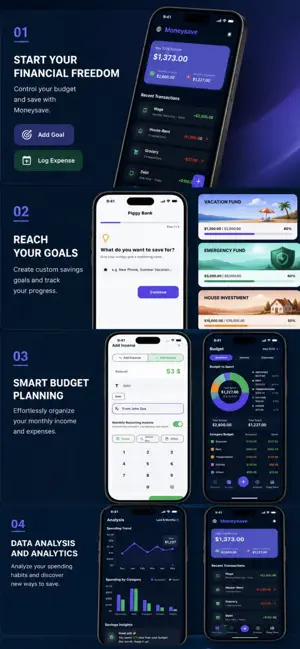 Moneysave - Budget & Savings screenshot 1