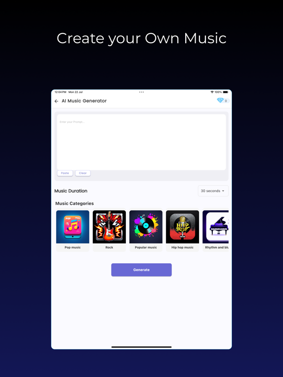 Viral Video Creator: AI Studio iPad screenshot 6 - Entertainment app