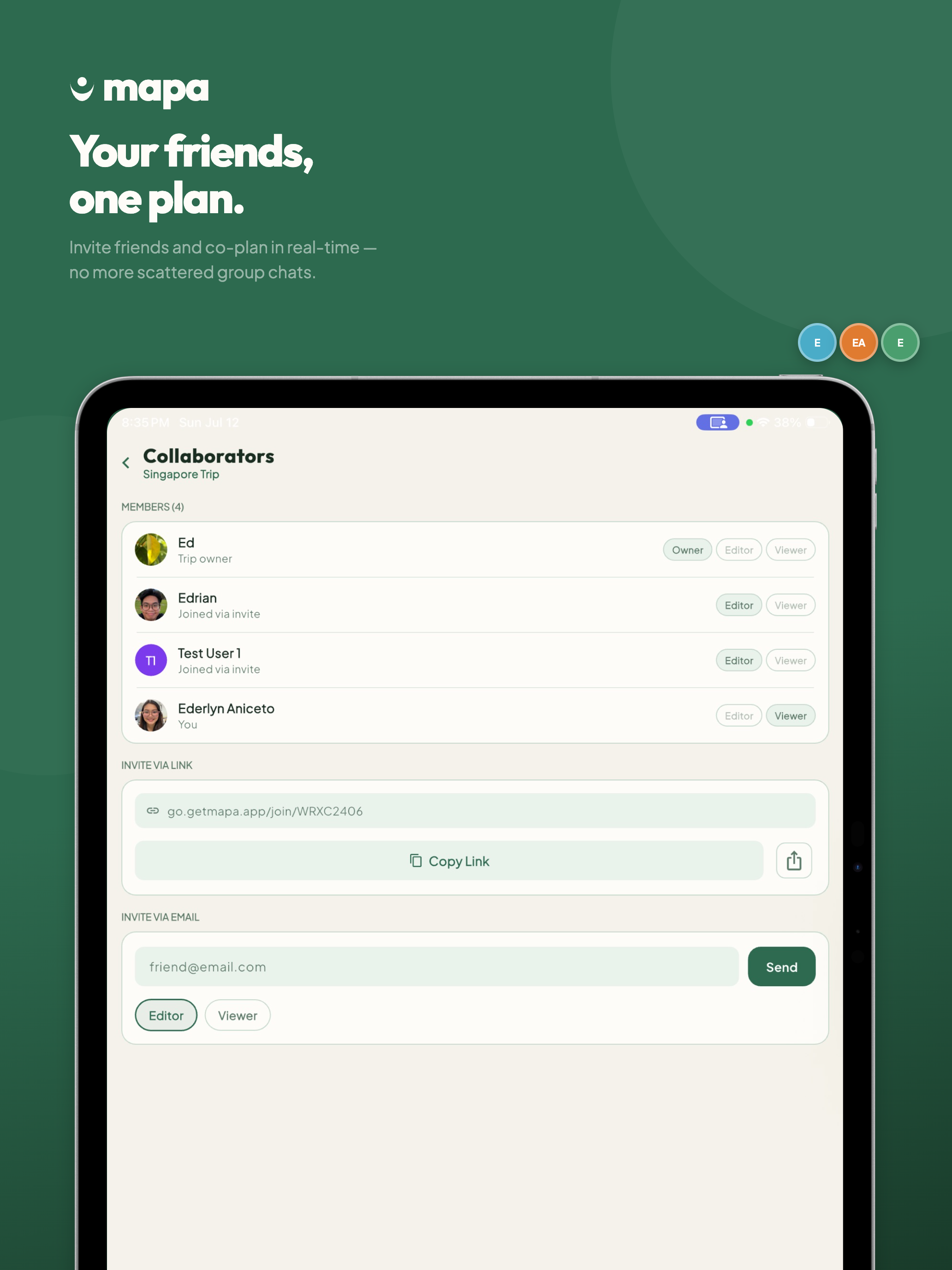 mapa - Group Travel Planner screenshot 14