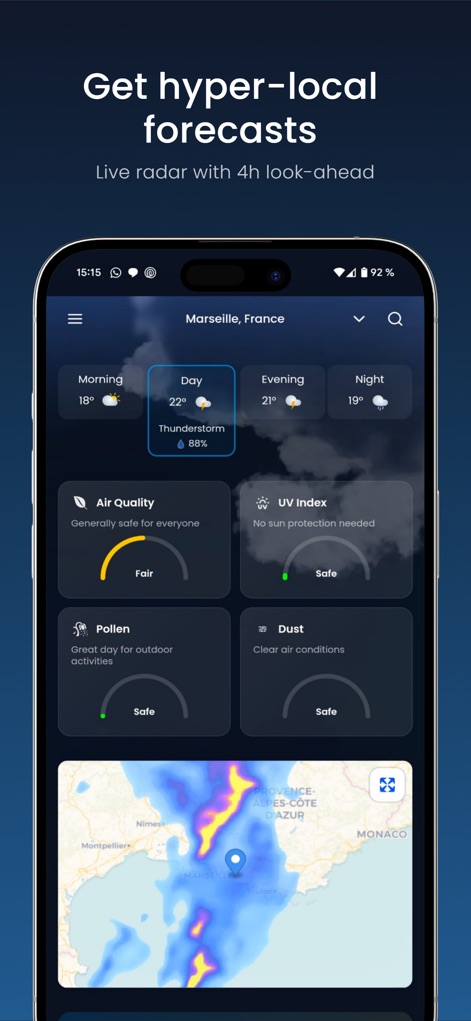 WeatherX: AI Weather Radar - Weather App | MWM