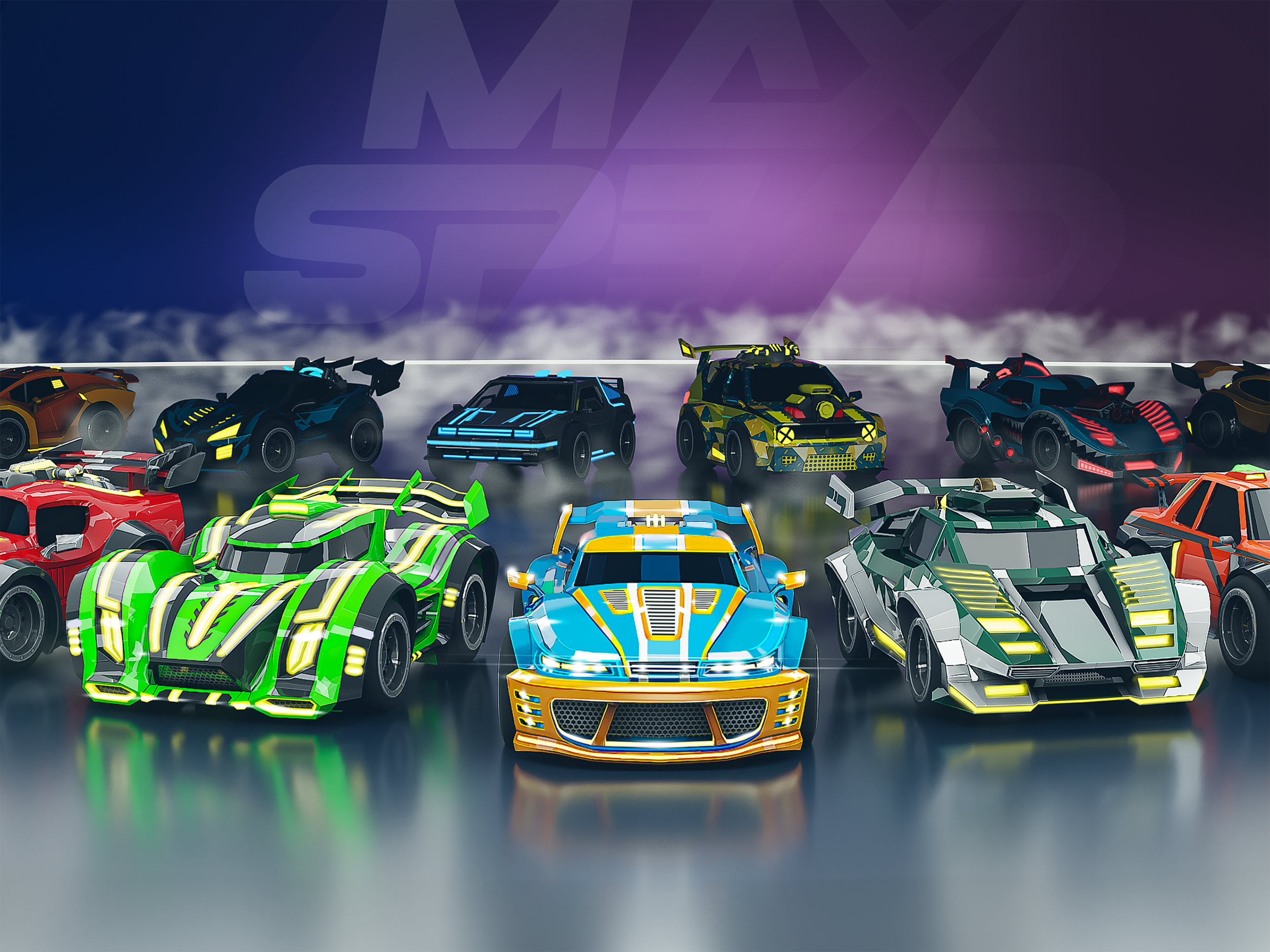 Max Speed: 3D Stunt Race