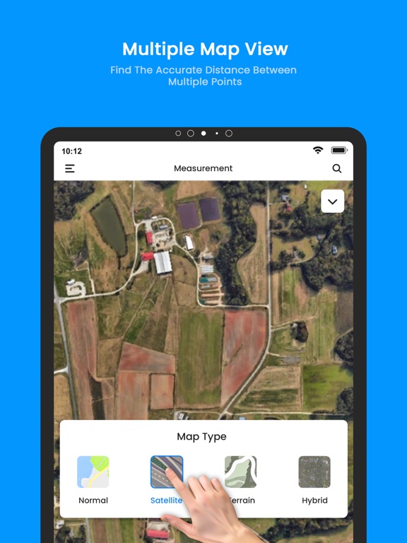 GPS Land Calculator iPad screenshot 7 - Navigation app