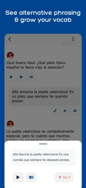 Langua: AI language learning screenshot 3