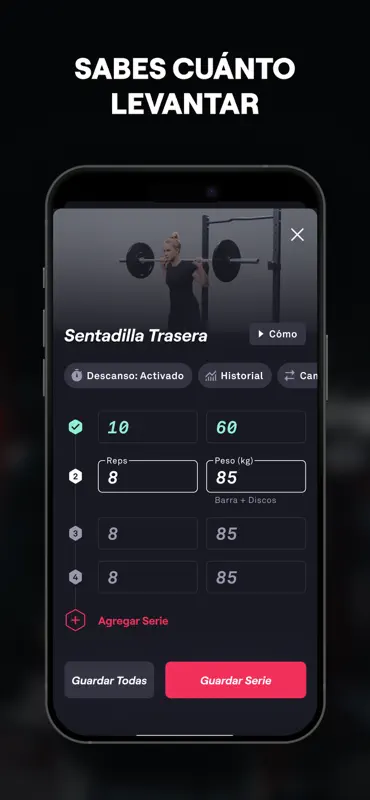 Fitbod: Rutinas Personalizadas screenshot 4 of 10