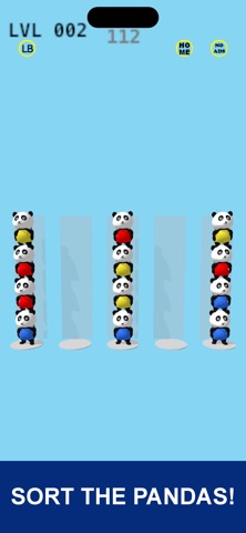 Panda Sort - Puzzle Game Screenshot 1 of 5