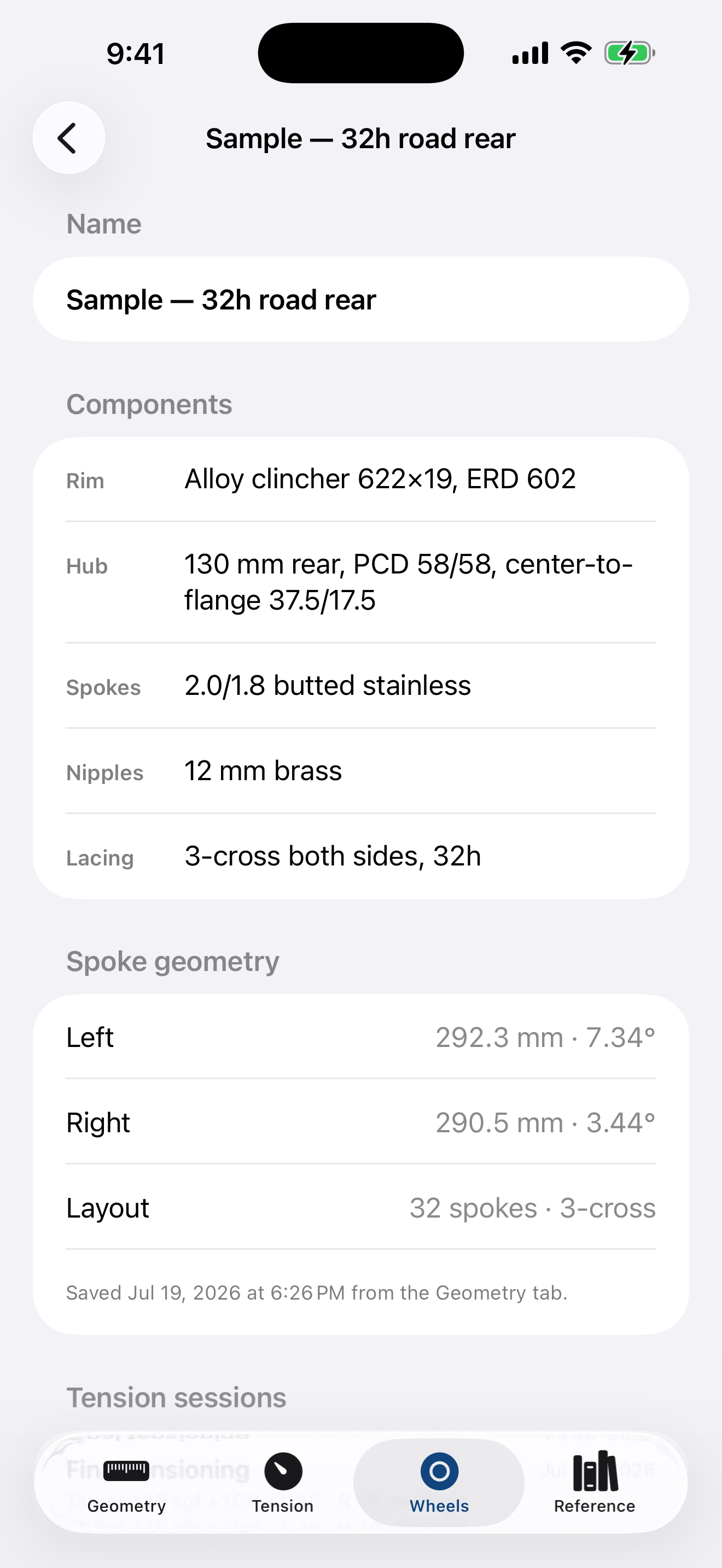 Spoketrue: Wheel Builder screenshot 4