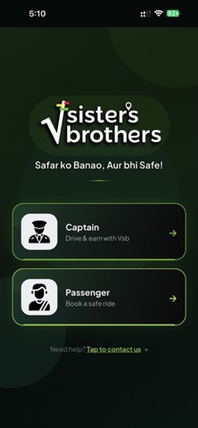 Vsb - Ride Hailing Platform Screenshot 1 of 4