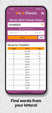 App screenshot