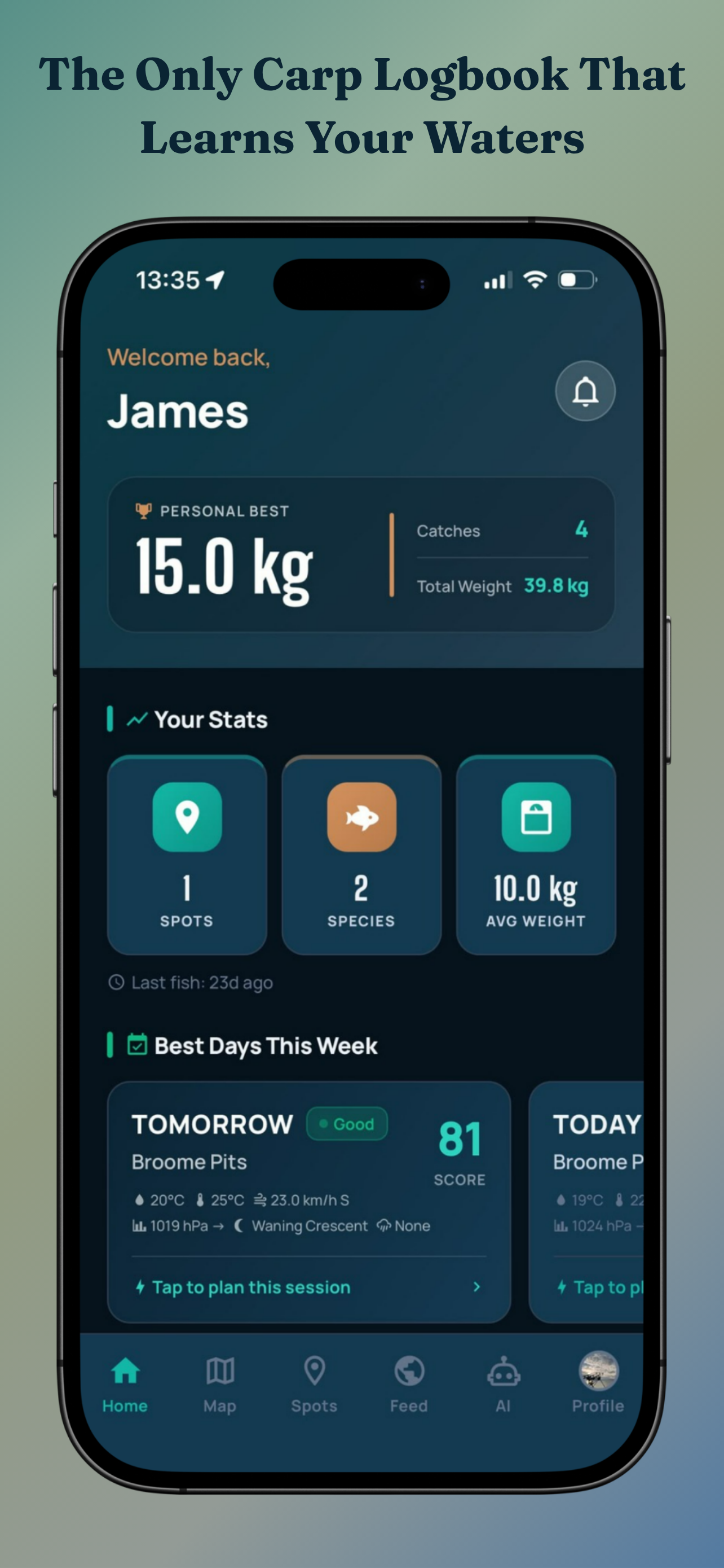 CarpMarks: Smart Fishing Spots screenshot 8