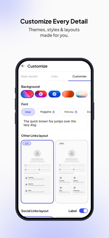 Link in Bio Creator - Frink Screenshot 3 of 6