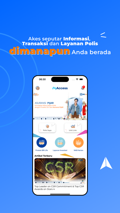 MyAccess Screenshot